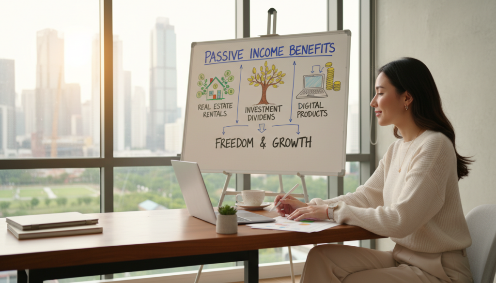 beneficios del ingreso pasivo