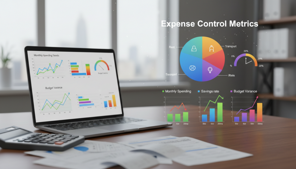 métricas de control de gastos