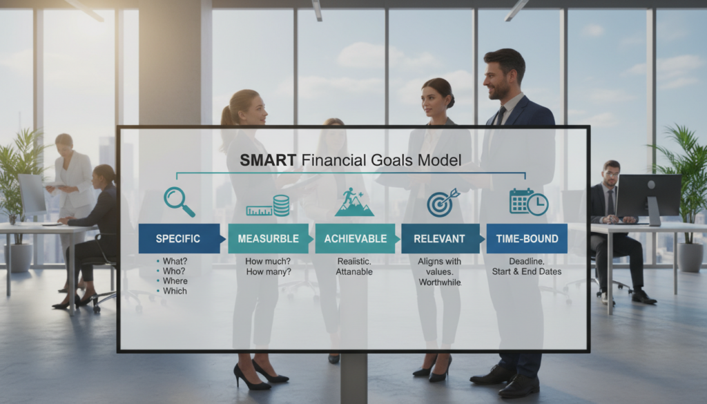 modelo SMART para establecer metas financieras
