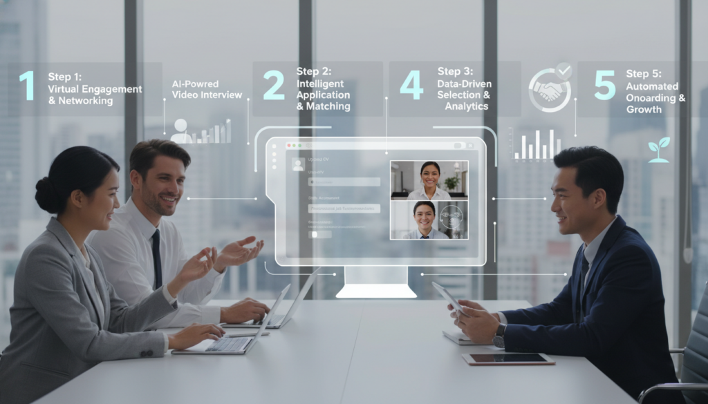 proceso de reclutamiento virtual